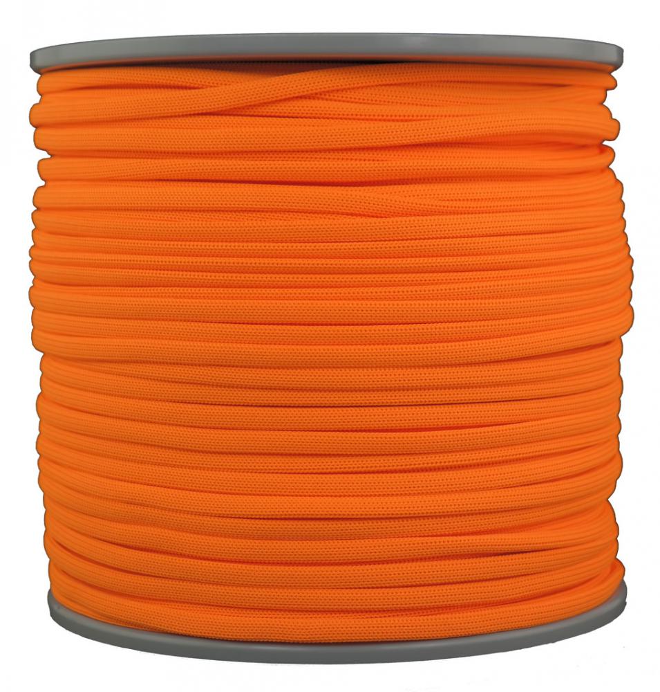 Leuchtschnur hell-orange 6 mm - 200 Meter (b460)