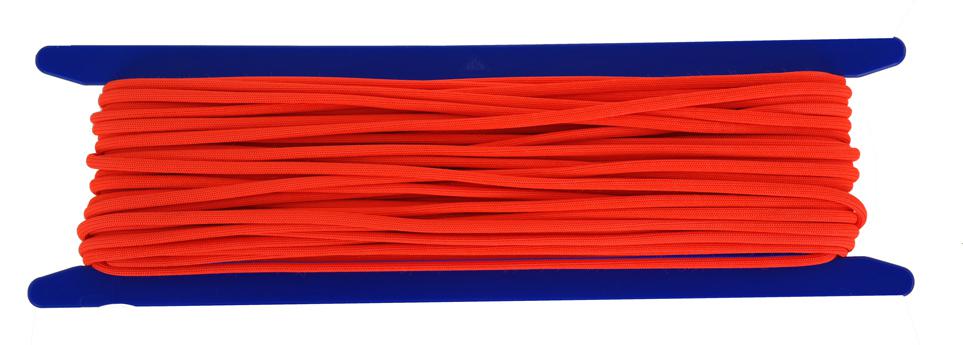 Leuchtschnur neonorange 3,5 mm - 30 Meter (b100-30)