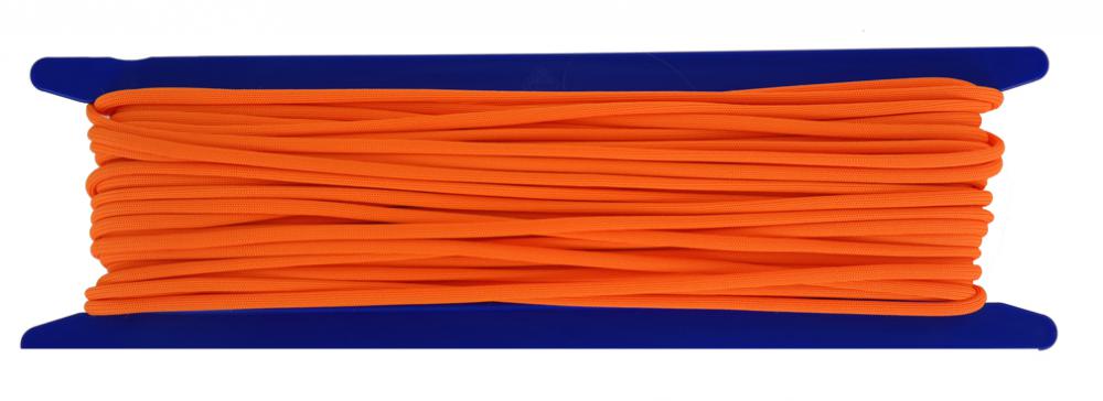 Leuchtschnur neon hell-orange 3,5 mm - 30 Meter (b160-30)