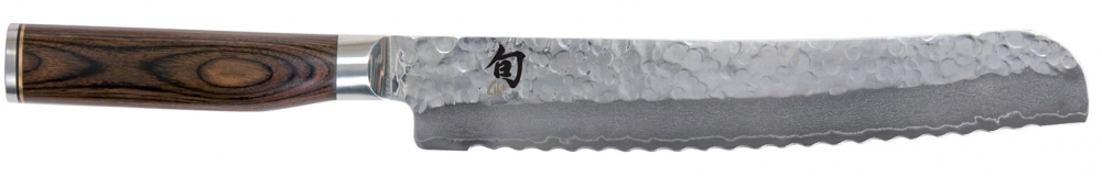 Damastmesser SHUN PREMIER Tim Mälzer TDM-1705 - 23 cm Klinge - Brotmesser (d3TDM1705)