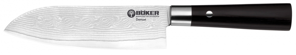 Böker Damast Black  Santokumesser 17,2cm Klinge (d130417)