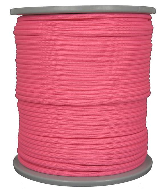 Leuchtschnur rosa 3,5 mm - 100 Meter (b170)