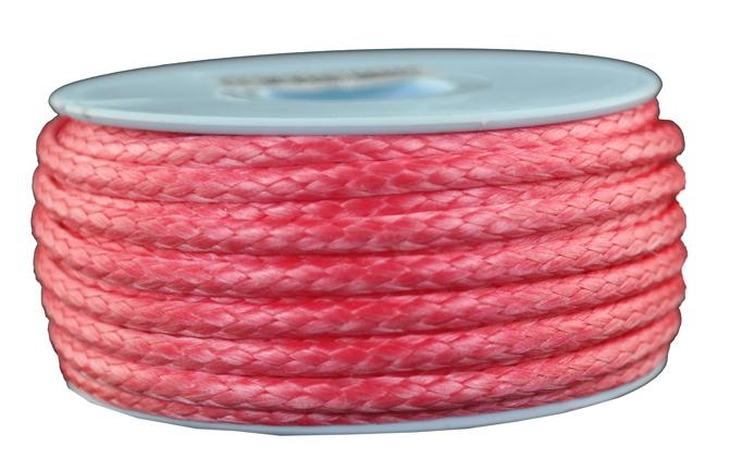 Dyneema Flechtleine / Seil / Dyneemaseil / Dyneema-Rope rot - Ø 3mm - 15 Meter (dy300-15)