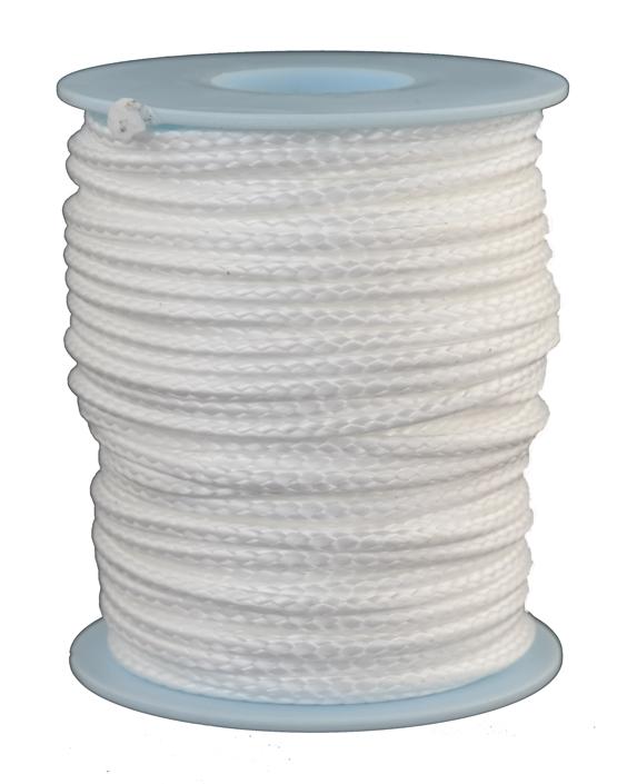 Dyneema Flechtschnur weiss - Ø 2.5mm - Länge 25 Meter (dy2530-25)