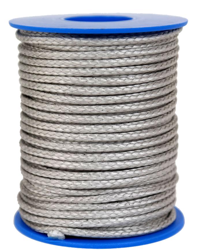 Dyneema Flechtschnur silbergrau - Ø 2.5mm - Länge 25 Meter (dy2540-25)