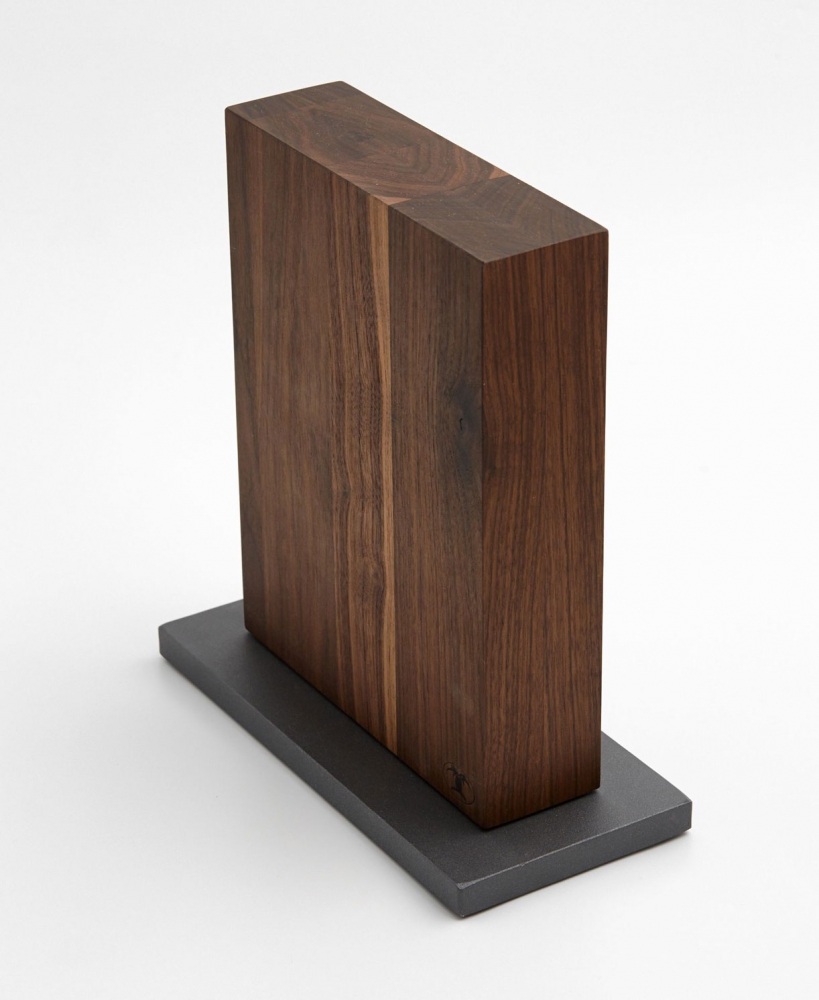 Magnet Messerblock " 8er Nuss " für bis zu max. 8 Messer (d-walnut)