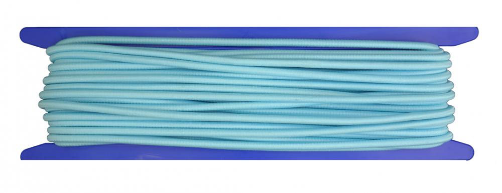 Gummiseil / Expanderseil Durchmesser 5mm 10 Meter Fb. neonblau (b150-10gu)