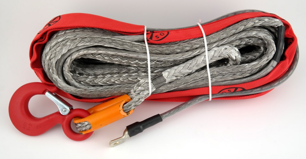 Liros Offroad Windenseil aus Dyneema ® - Ø 10mm - Länge 30 Meter - 8.500 daN (Liof-1001)