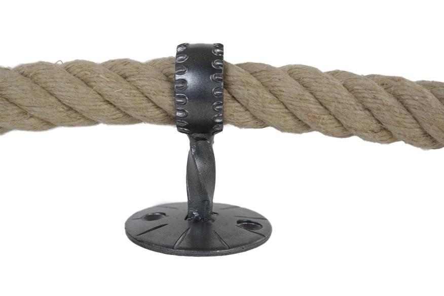 Seilträger Schmiedeeisen für 30 mm Handlaufseil (a240)