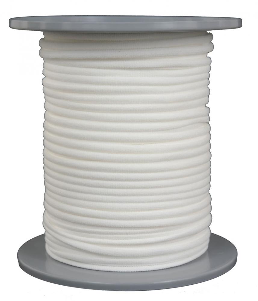 Gummikordel Elastikkordel Gummizug Elastikschnur Ø 3mm - 100 Meter - Fb. weiss (GU-3mm-100)