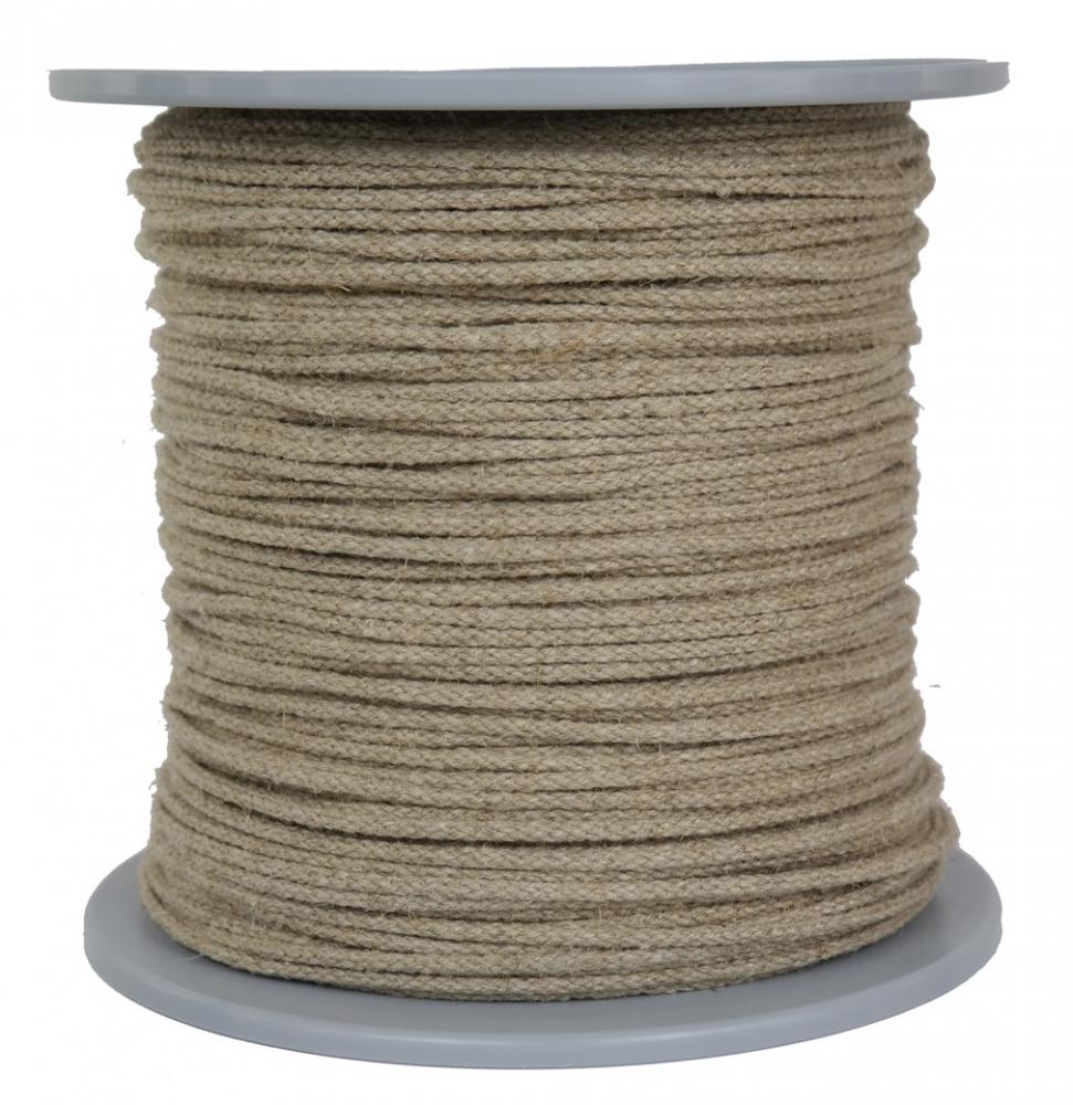 Leinenseil / Flachsseil Ø ca. 3mm - 300 Meter - 8fach geflochten (L300-300)