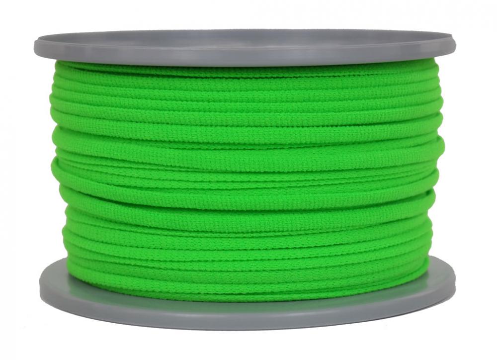 Gummikordel Elastikkordel Gummizug Elastikschnur Ø 3mm - 50 Meter - Fb. neongrün (GU-gr-50)