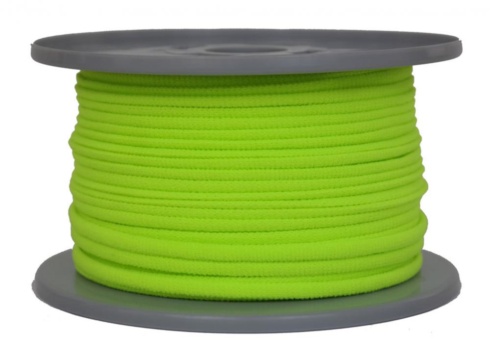 Gummikordel Elastikkordel Gummizug Elastikschnur Ø 3mm - 50 Meter - Fb. neongelb (GU-ge-50)