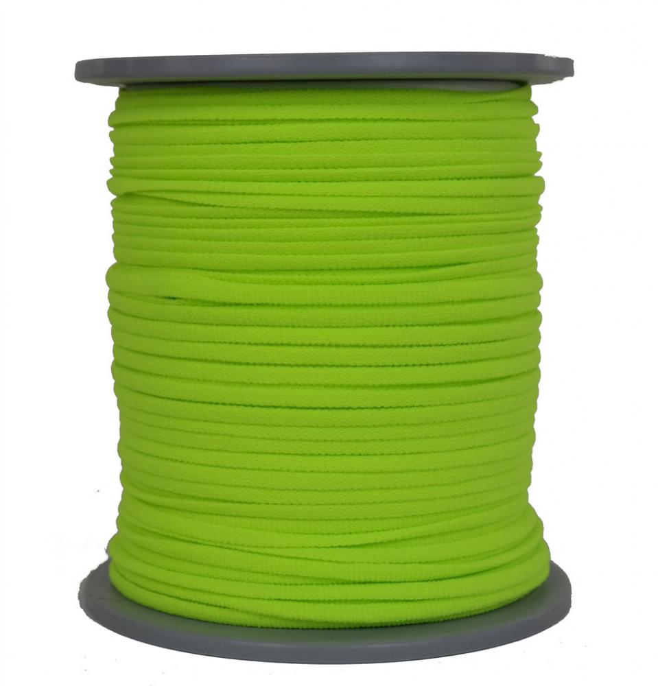 Gummikordel Elastikkordel Gummizug Elastikschnur Ø 3mm - 100 Meter - Fb. neongelb (GU-ge-100)
