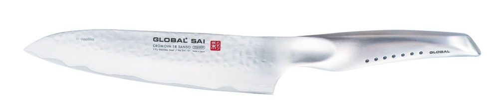 GLOBAL Kochmesser SAI-01 Kochmesser 19cm Klinge (GL2200)