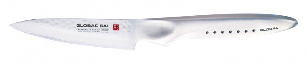 GLOBAL Kochmesser SAI-S02R Schälmesser 10cm Klinge ( GL2223) 