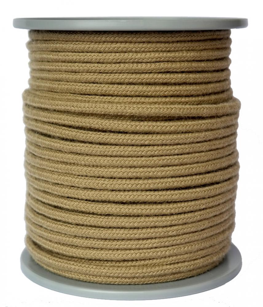 Polyhanfseil aus Polypropylen Ø 5mm - 50 Meter - 16-fach geflochten (ph500-50g)
