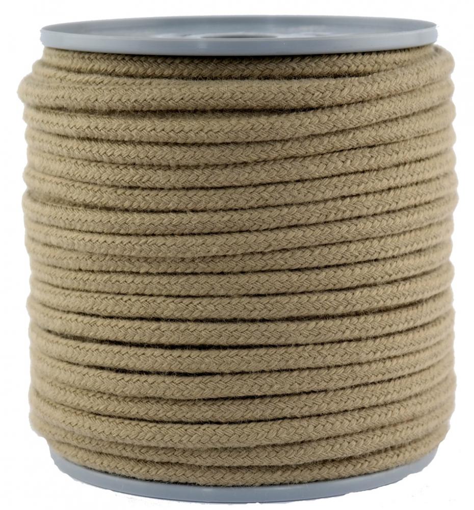 Polyhanfseil aus Polypropylen Ø 6mm - 50 Meter - 16-fach geflochten (ph600-50g)