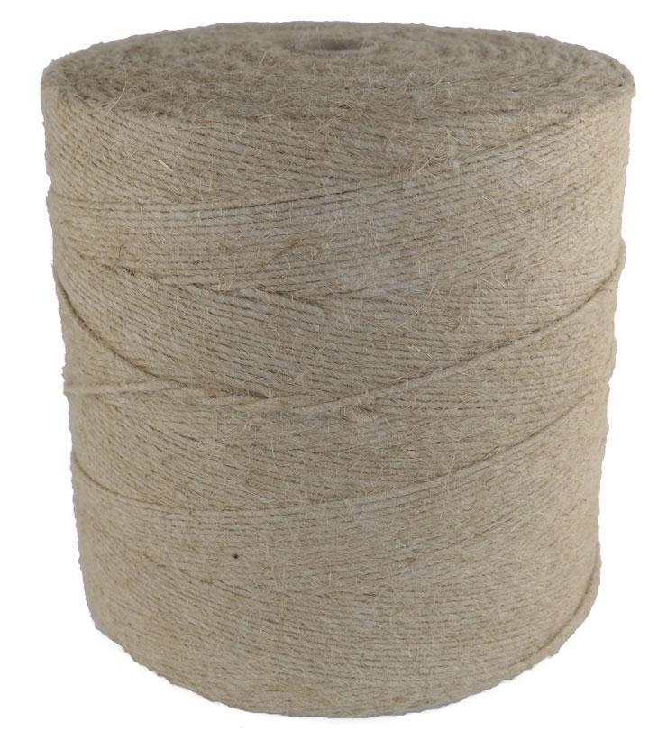 Hanfgarn Ø ca.3.5mm - 10 Kg Spule - Länge: ca. 2.200 Meter (HG1000)