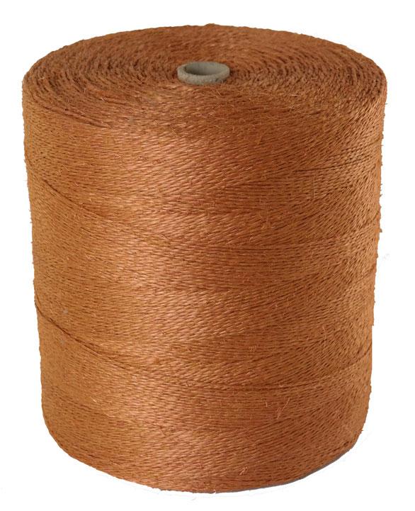SONDERANGEBOT: Sisalseil Sisalkordel Ø ca. 2mm - 4 Kg Spule - Fb. terracotta (s4000)