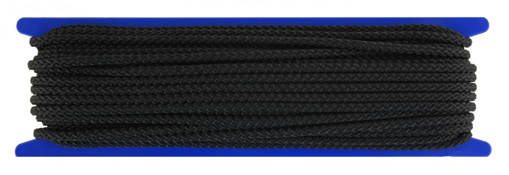Allzweckleine aus Polypropylen Ø 5mm - Länge 30 meter Fb. schwarz (pp5-30S)