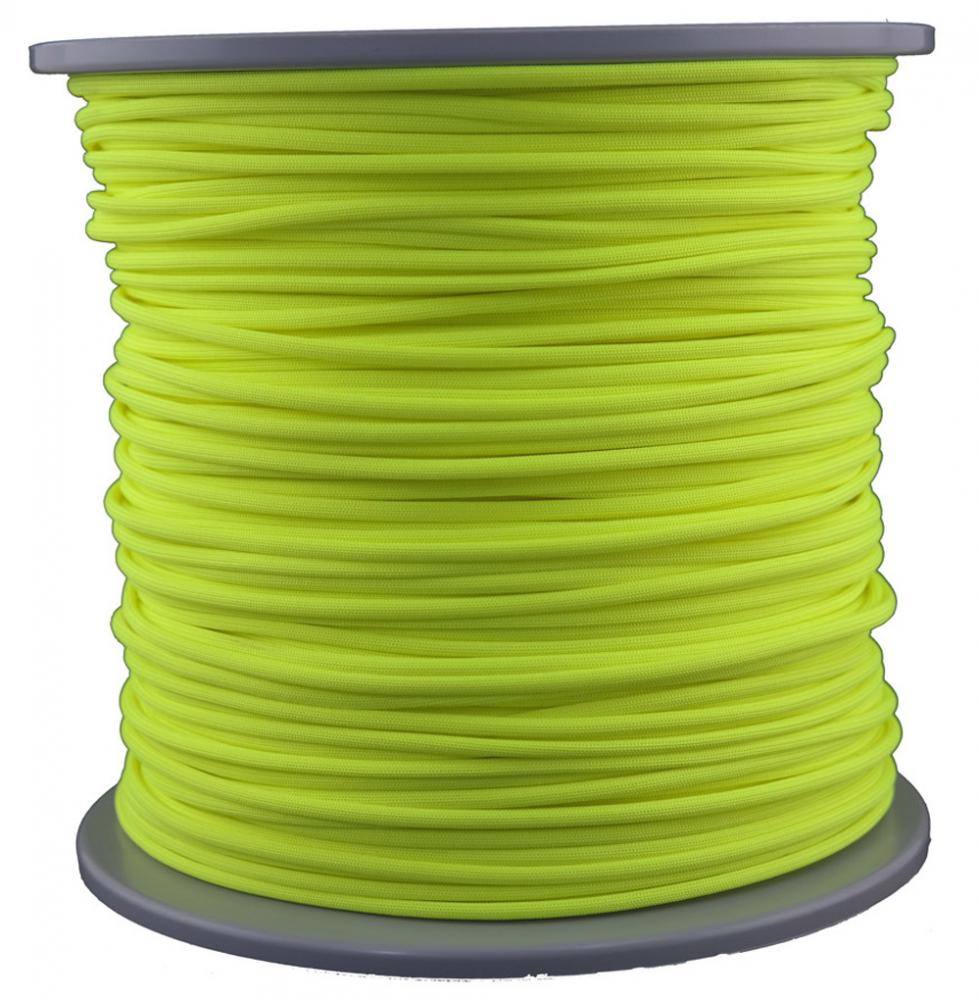 Leuchtschnur neongelb 3,5 mm - 300 Meter (b220)
