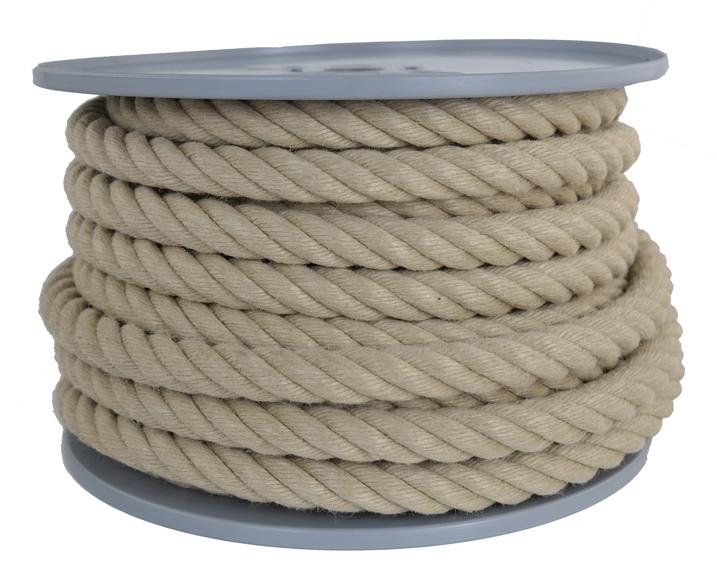 Polyhanfseil aus Polypropylen Ø 20mm - Länge 25 Meter (ph2000-25)