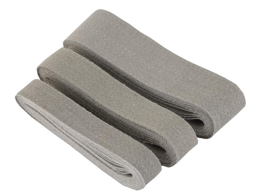 Gurtband aus Leinen / Flachs - Breite 30mm/40mm/70mm - Länge 3 x 5 Meter (LG999-15)