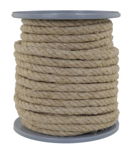 Hanfseil-Hemp Rope Durchmesser 8mm - 20 Meter (h800-20)