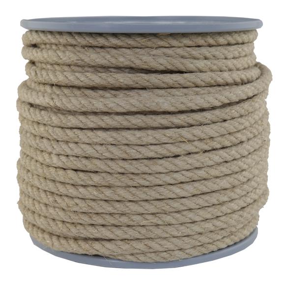 Hanfseil-Hemp Rope Durchmesser 10mm - 50 Meter (h1000-50)