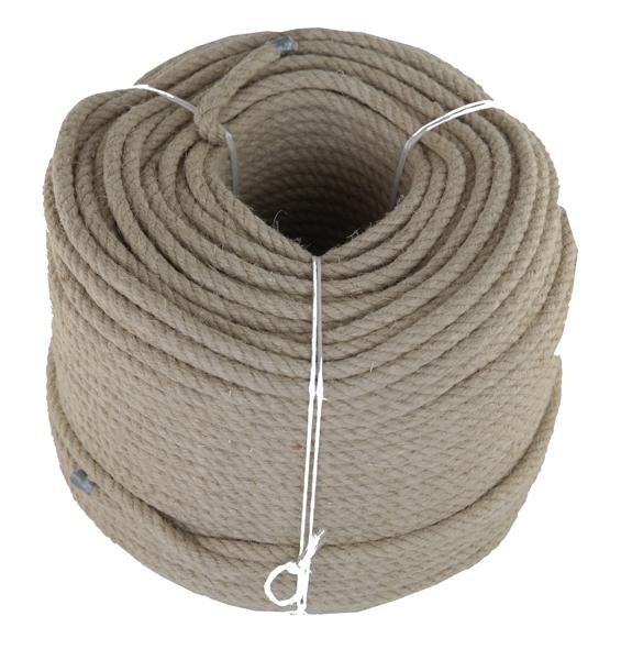 Hanfseil-Hemp Rope Durchmesser 10mm - 220 Meter (h1000)