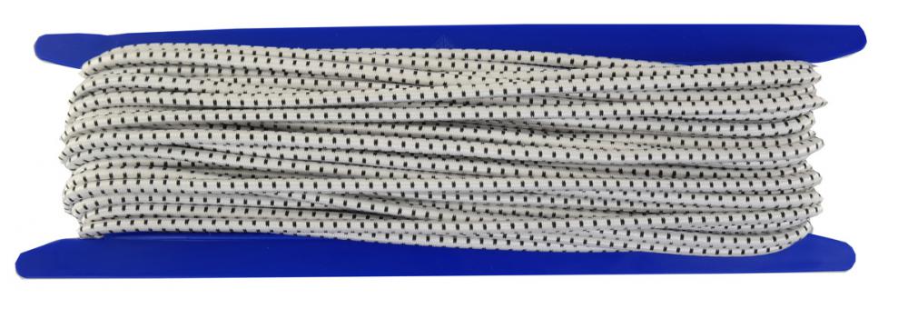 Gummiseil / Expanderseil mit Dyneema umflochten Ø 5mm - Länge 20 meter (dy199-20)