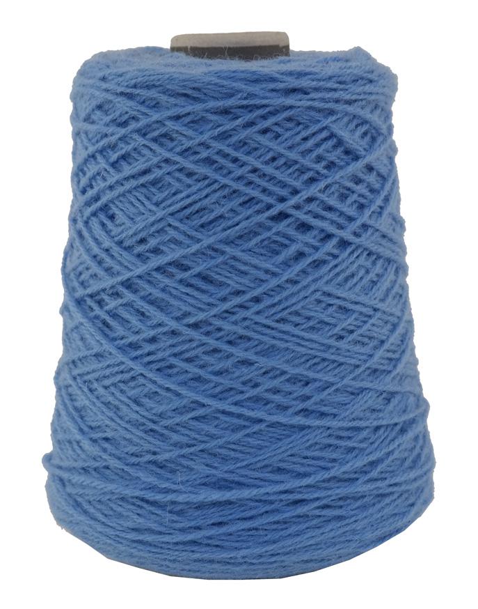 Schurwolle Fb. blau - Garngewicht 240-250 g - Lauflänge ca. 480-500 Meter (SWBL250)