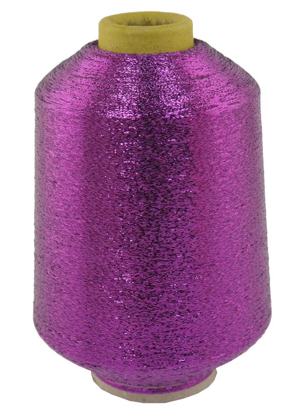 Glitzergarn - Metallic Look - Farbe lila/violett Nm 1/69 - 500g - Lauflänge: 34.500 m (GL-L-500)