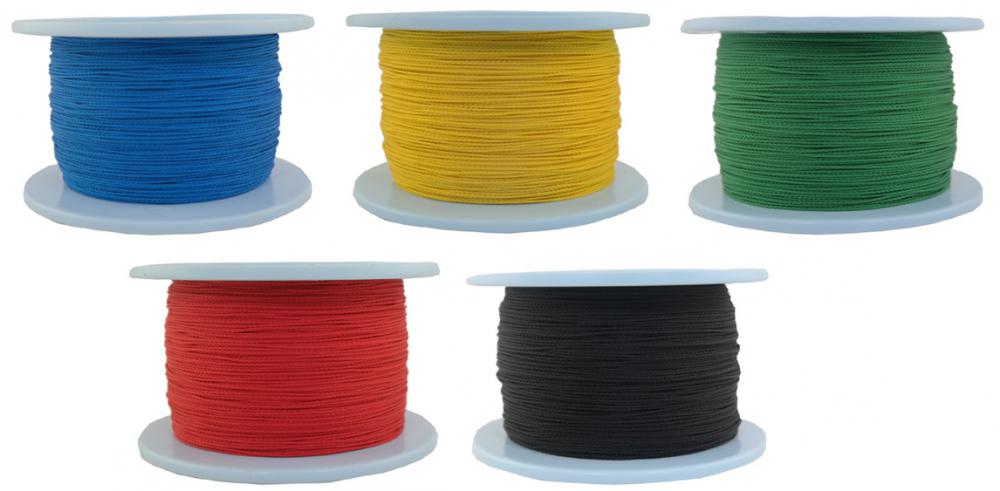 Allzweckleine aus Polyamid Ø 1mm - 50 daN - Länge 5 x 500 meter - 5 Farben (pa1-2500)
