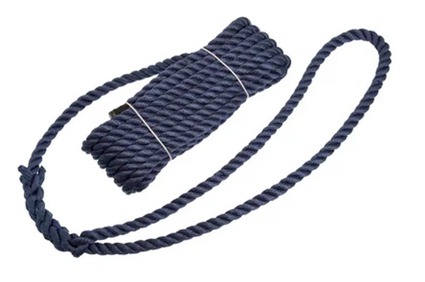 Festmacher Festmacherleine Ø 8mm - Länge 20 meter Polypropylen Farbe blau (F523338)