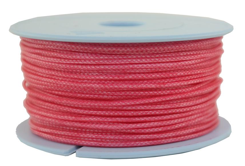 Dyneema Flechtleine / Seil / Dyneemaseil / Dyneema-Rope rot - Ø 1mm - 50 Meter (dy100-50)