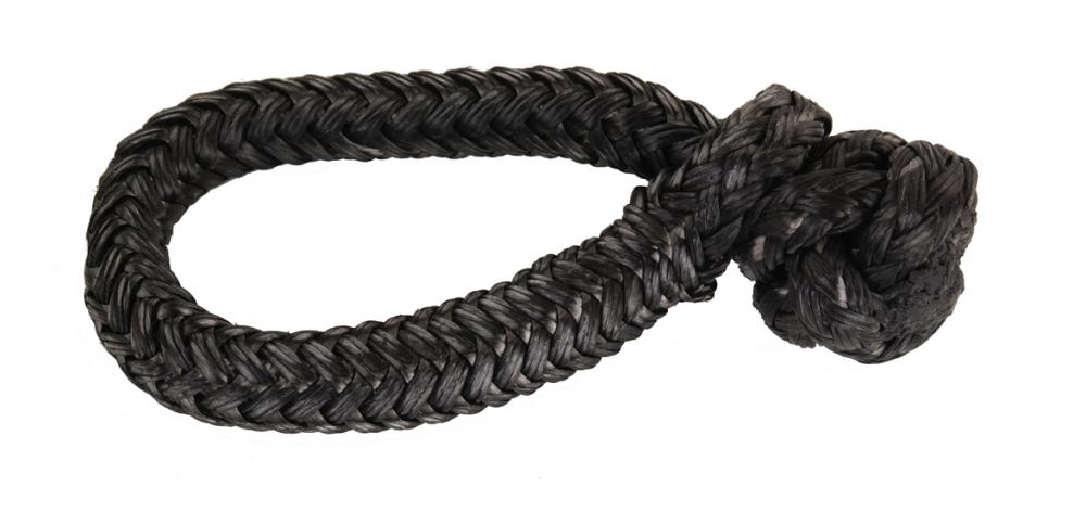 Dyneema Schäkel schwarz - 10000 daN - sichere Arbeitslast 5000 daN (dy150S)