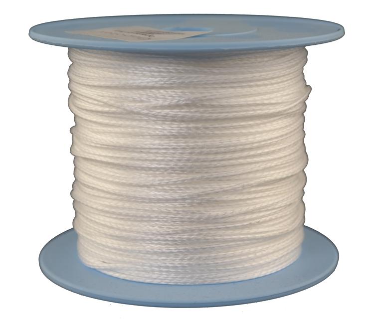 Dyneema Flechtleine / Seil / Dyneemaseil / Dyneema-Rope weiss - Ø 1.5mm - 100 Meter (dy1530)