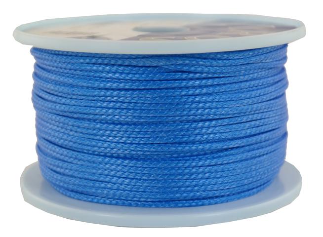 Dyneema Flechtschnur blau - Ø 2.5mm - Länge: 100 Meter (dy2510)