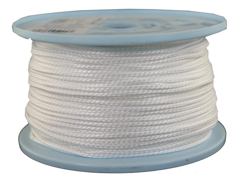 Dyneema Flechtschnur weiss - Ø 2.5mm - Länge: 100 Meter (dy2530)