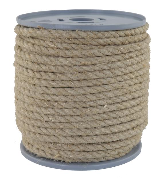 Hanfseil-Hemp Rope Durchmesser 6mm - 40 Meter (h600-40)