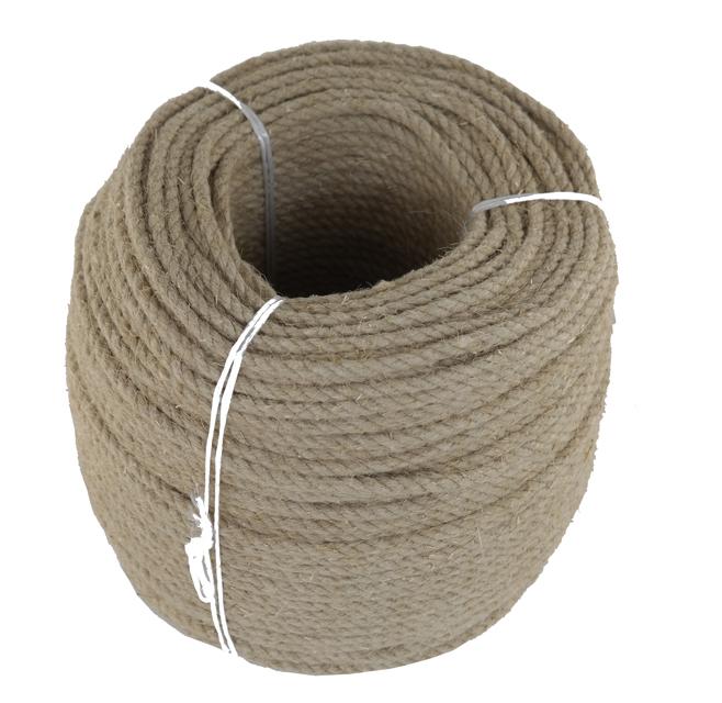 Hanfseil-Hemp Rope Durchmesser 6mm - 220 Meter (h600)