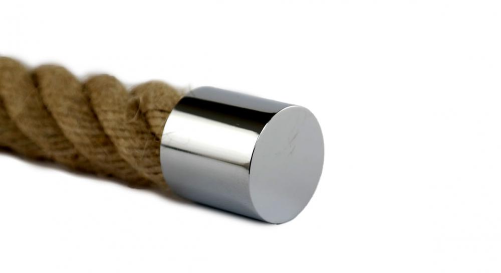 Seilendkappe verchromt für 20 mm Handlaufseil (a400-20)